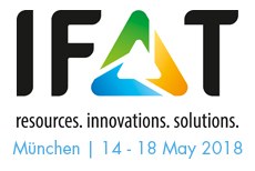 Participation in the IFAT Worldwide Exhibition in Munich 14-18 Μay 2018