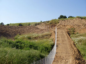 Disposal area reconstruction in Ouranopolis - Chalkidiki